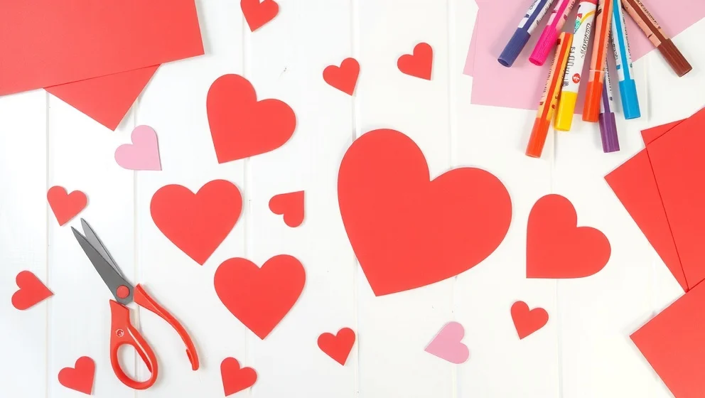 Alla hjärtans dag pyssel som barn älskar