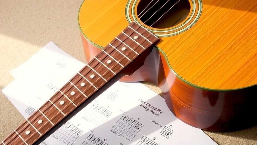 Brev från kolonien chords och ackord