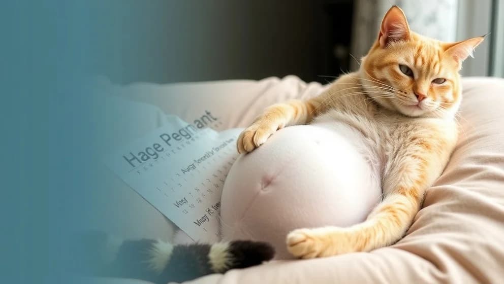 Din dräktig katt vecka för vecka