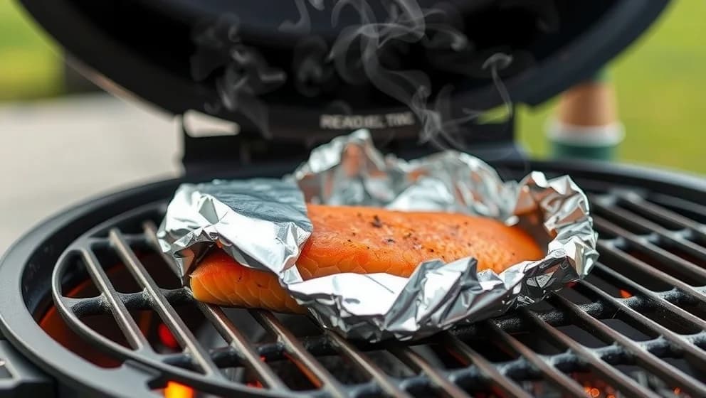 Grilla lax i folie hemma på bara 20 minuter