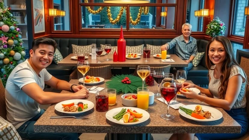 Ha det så kult på restaurangen tillsammans