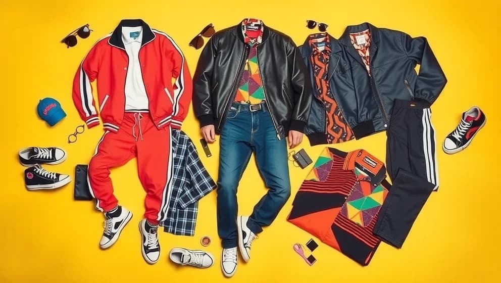 Hur klädde sig herrar på 80-talet