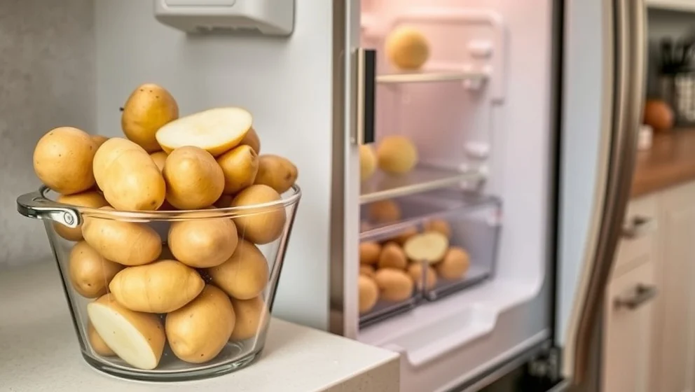 Hur länge håller kokt potatis i kylen