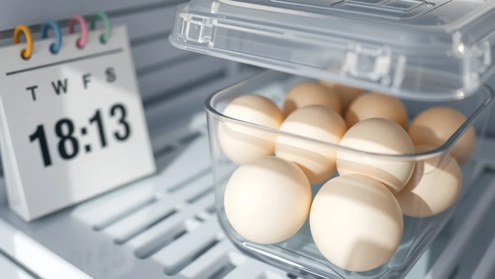 Hur länge håller kokta ägg i kylskåp