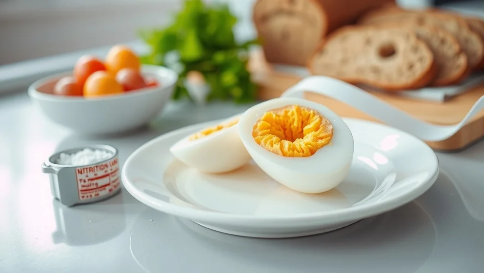 Hur många kalorier har 2 kokta ägg