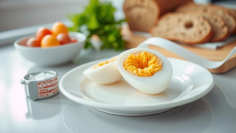 Hur många kalorier har 2 kokta ägg