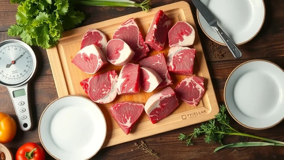 Hur mycket kött bör man äta per dag