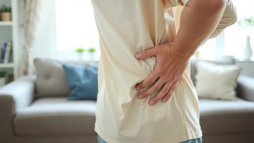 Ont höger sida rygg - vad kan det betyda