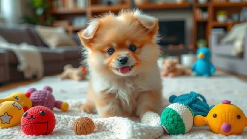 Pomeranian valp till salu på nätet