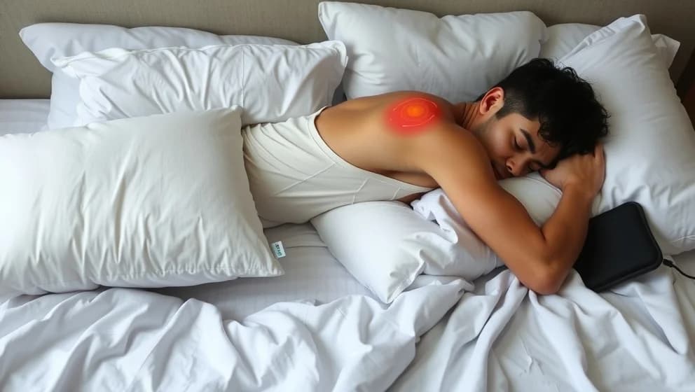 Sover på sidan ont i axeln - vad kan det bero på