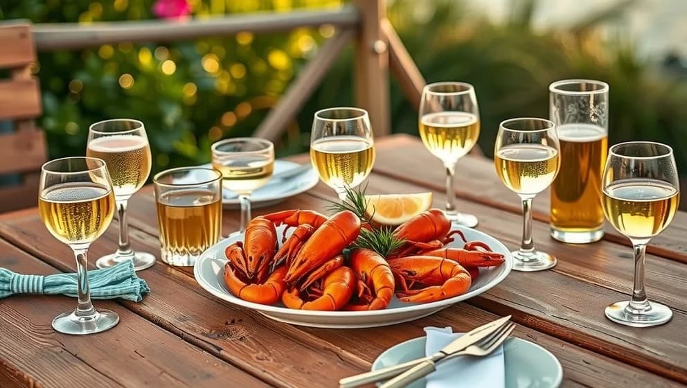 Vilka drycker kräver kräftor